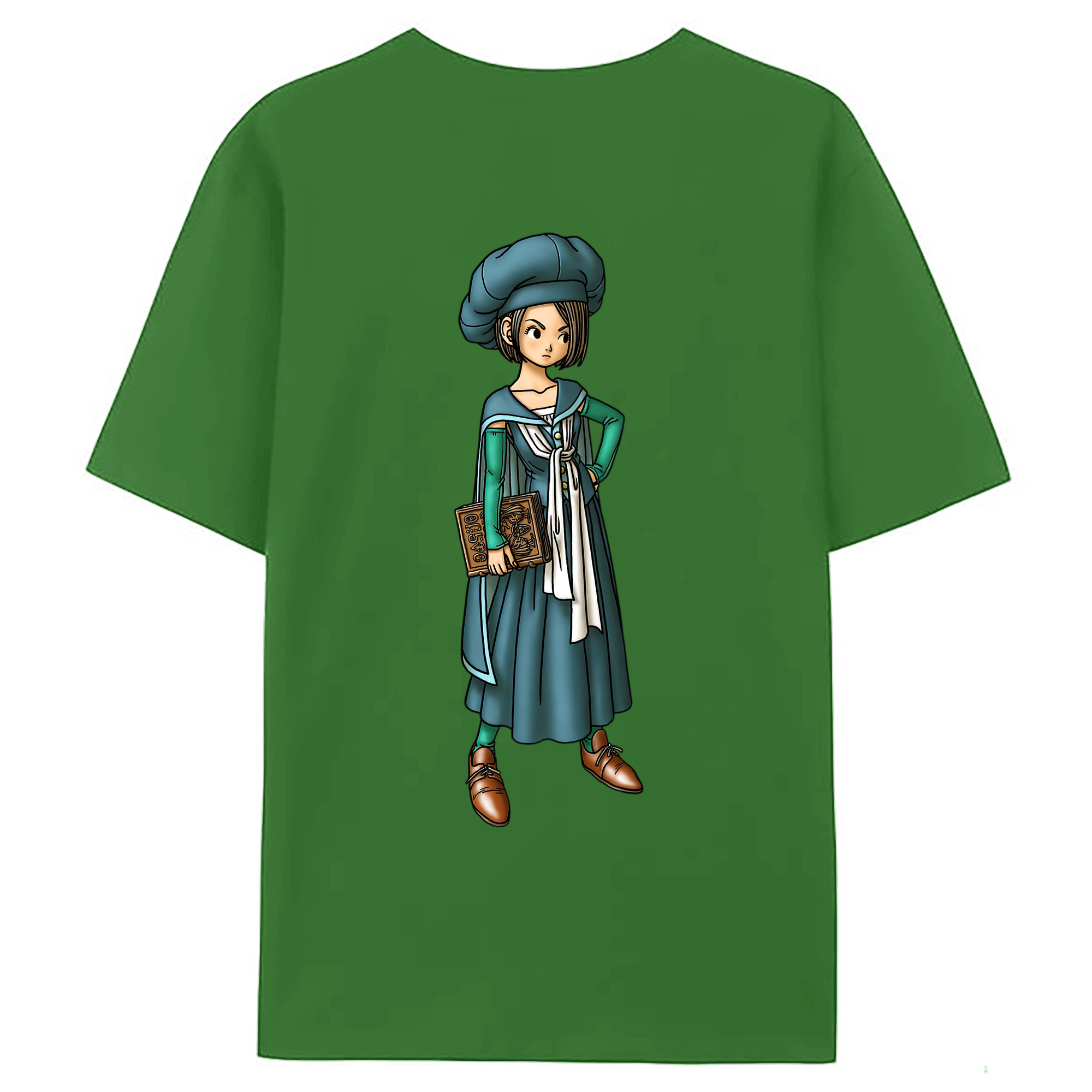 （画像用） ドラゴンクエスト Doragon Kuesuto Dragon Quest レディース半袖Tシャツ(バックプリント)